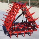 EPM60 Egge mit festen Zinken der mittleren Serie – Angebaut/Gezogen – 60 klappbare Zähne – 300 cm