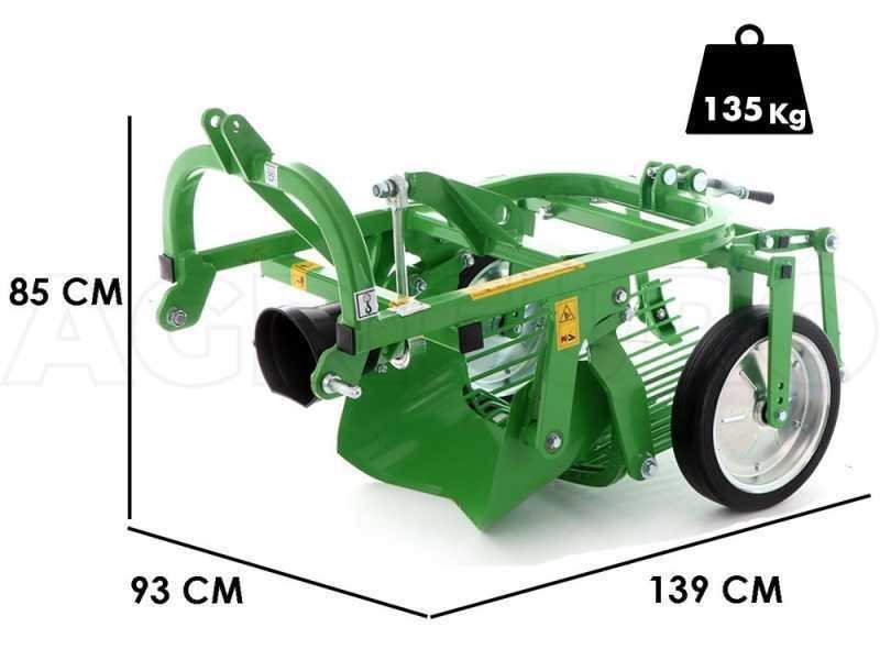 Bomet URSA Kartoffelroder für Traktor, Heckauswurf – Schwingsieb